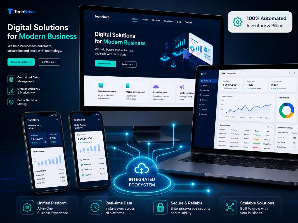 Custom ERP Software System